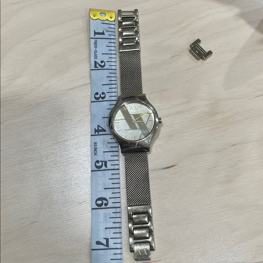 Armani Exchange Gold Tone Watch - Picture 10 of 11